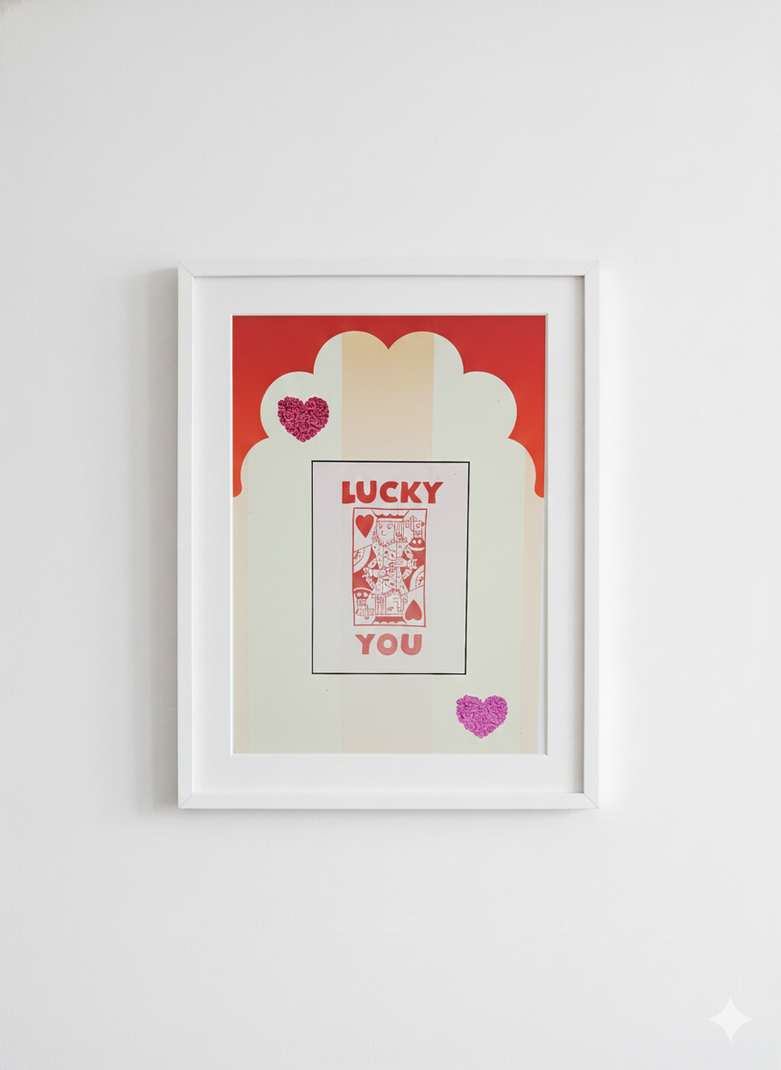 Lucky You Digital Poster