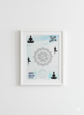 Yoga Digital Poster