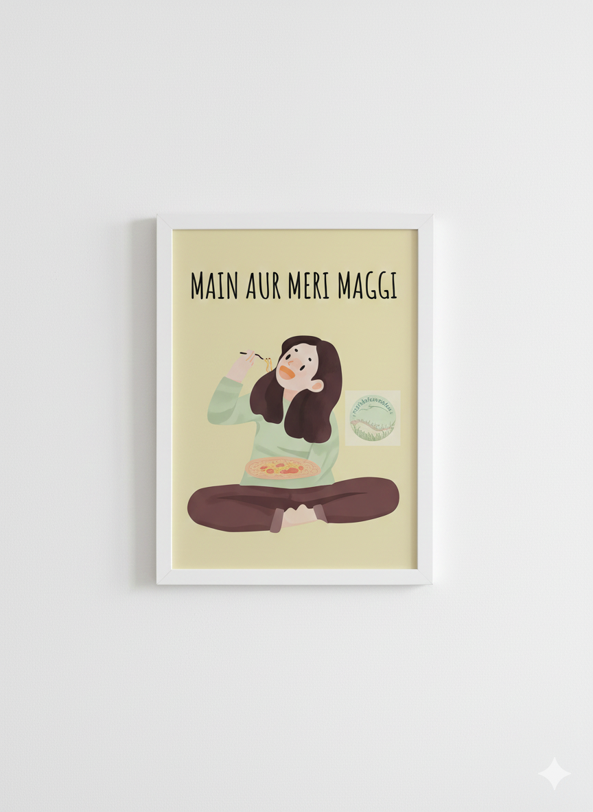 Main Aur Meri Maggi Digital Poster