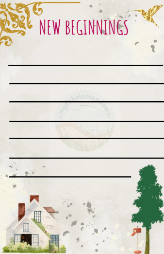 Minimal Monthly Planner-Digital PDF