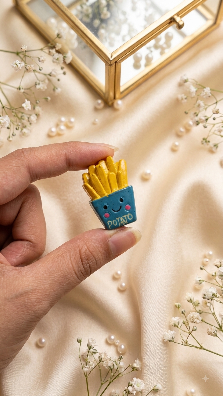 French Fries Pin