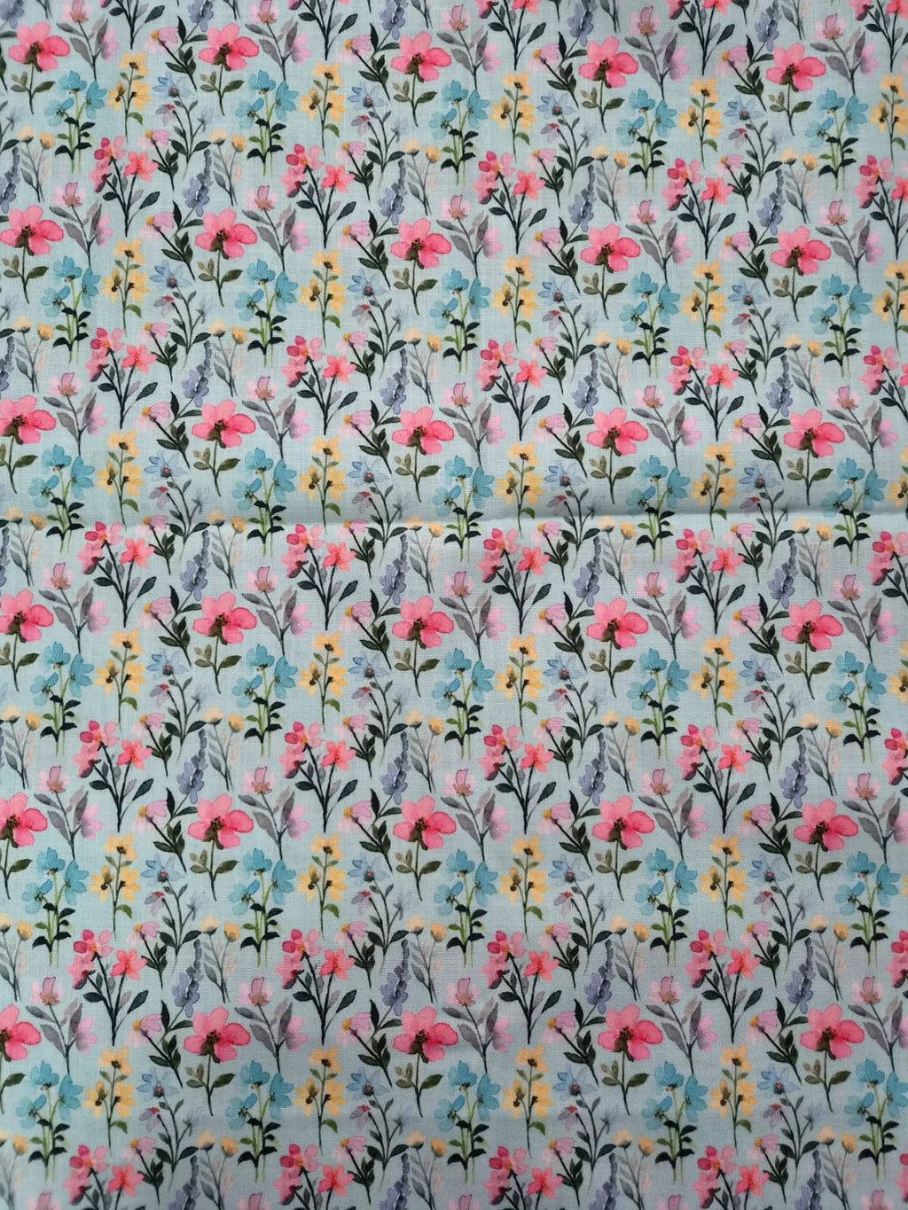 Flower Print Fabric - 3 meter