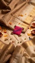 Nain Katari Fabric Brooch