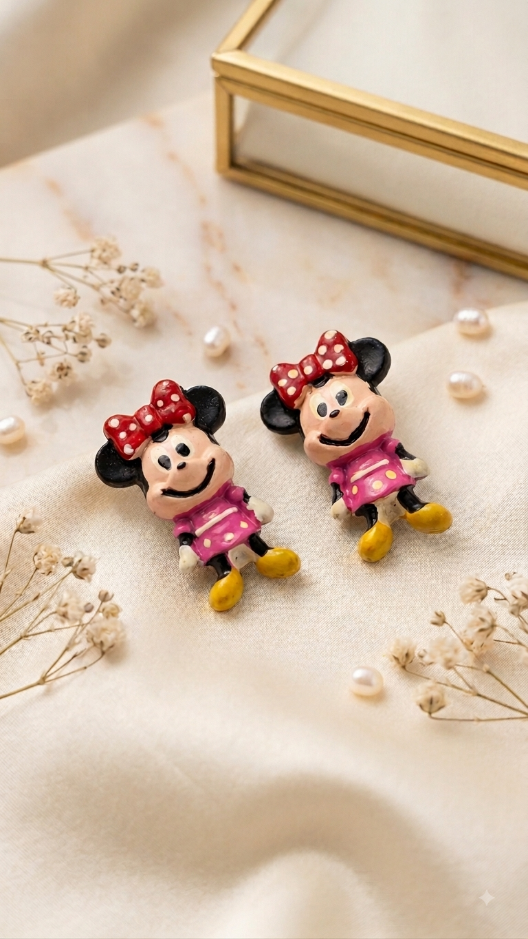 Minnie Mouse Brooch Pin